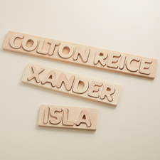 Wooden Name Personalized Puzzle - 51269D