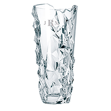 Etched Monogram Nachtmann Scultpure Vase   - 51753