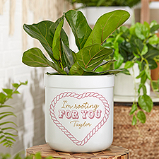 I'm Rooting For You Flower Pot for Kittenish by Jessie James Decker  - 52508