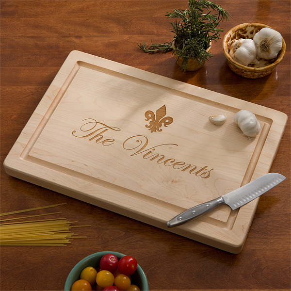 Personalized Maple Cutting Board - 18&quot; - 13070D