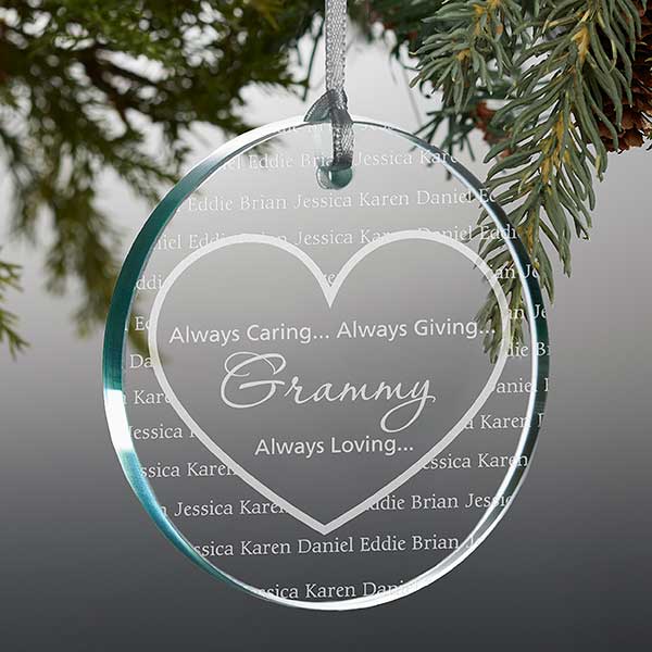 Personalized Suncatchers - Grandma's Sweethearts - 14234