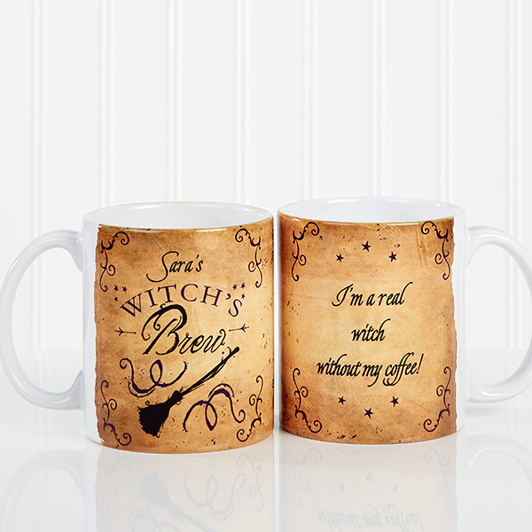 Personalized Halloween Coffee Mug - Witch's Brew - 16200