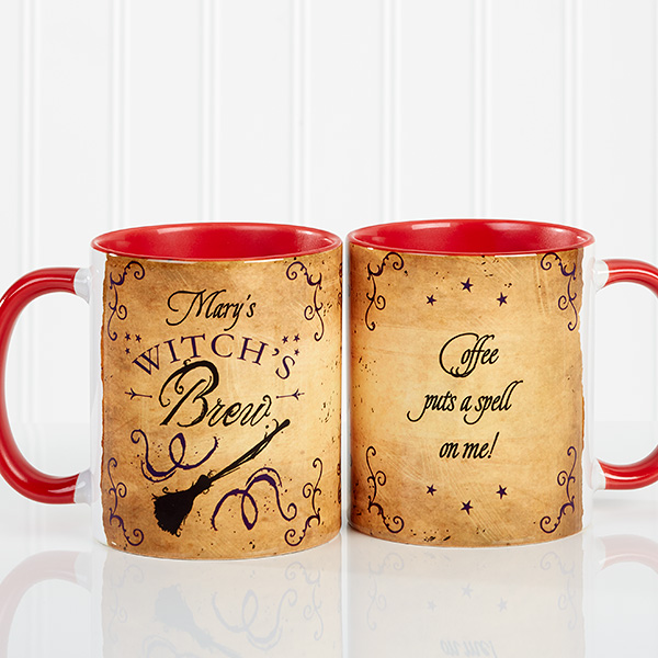 Personalized Halloween Coffee Mug - Witch's Brew - 16200