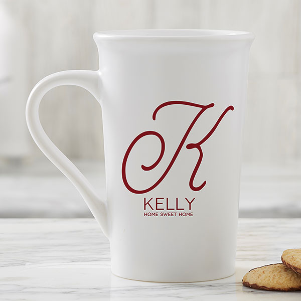 Personalized Coffee Mugs - Name & Initial - 18544