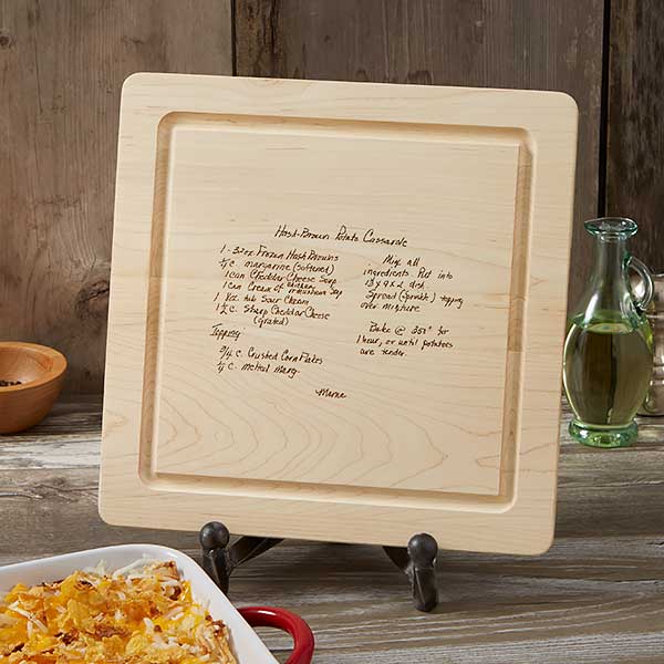 Handwritten Recipe Engraved Cutting Boards - 18729D