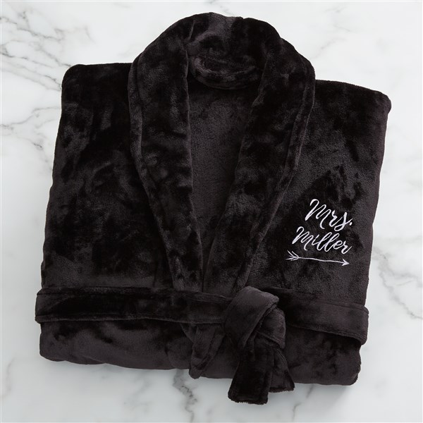 Personalized Mr & Mrs Luxury Bathrobes - 19219