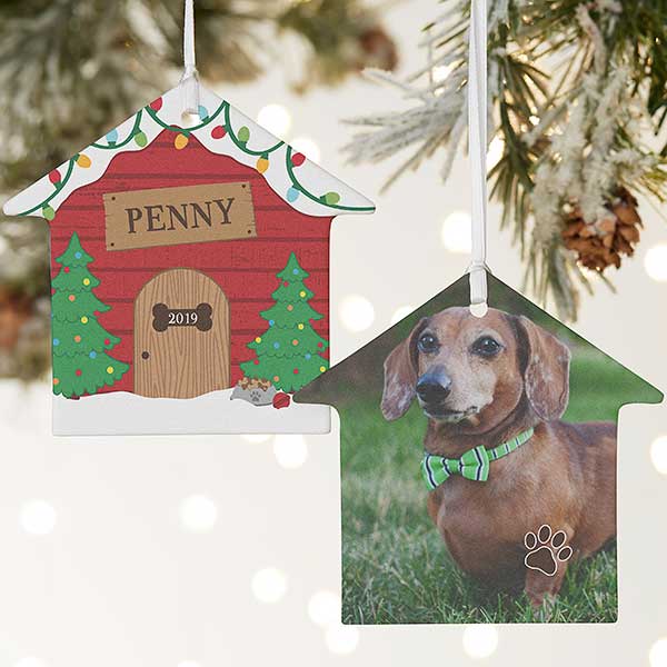 Good Dog! Personalized Dog House Ornament - 21698