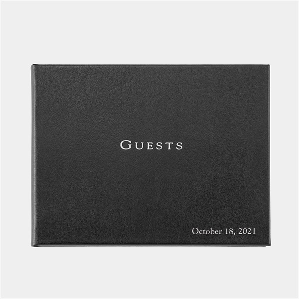 Premium Debossed Leather Guestbooks - 28373D