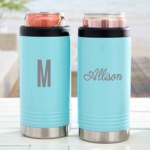 Classic Celebrations Personalized Insulated Skinny Can Holder - 31779