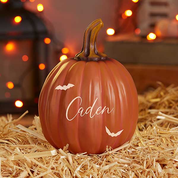 Spellbinding Stripes Personalized Pumpkins - 32037