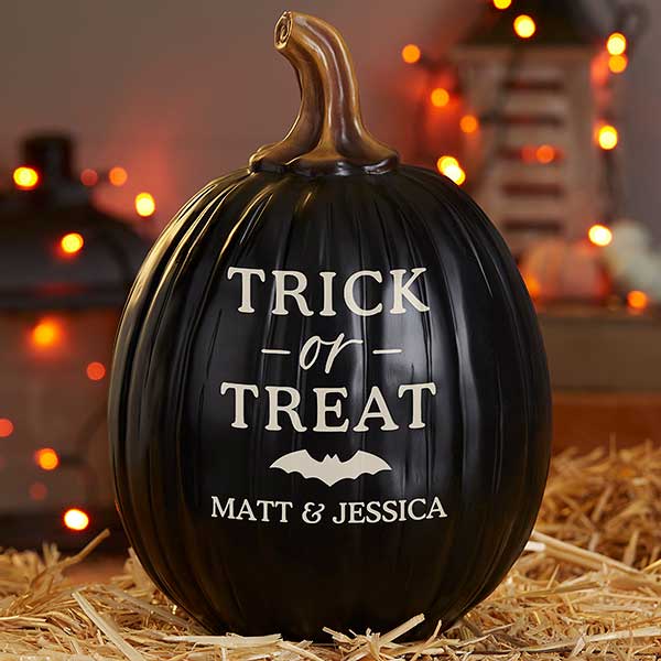 Spellbinding Stripes Personalized Pumpkins - 32037