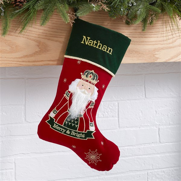 Traditional Icon Personalized Christmas Stockings - 32747