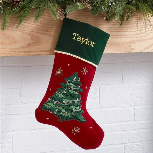 Traditional Icon Personalized Christmas Stockings - 32747