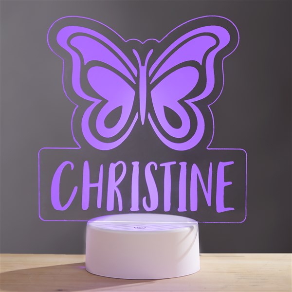 Watercolor Brights Personalized LED Sign - 34318