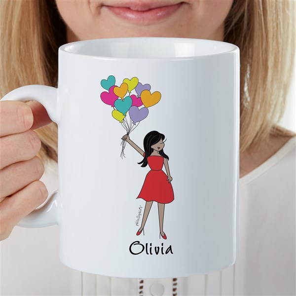 Birthday Balloons philoSophie's Personalized 30 oz Mug  - 35504