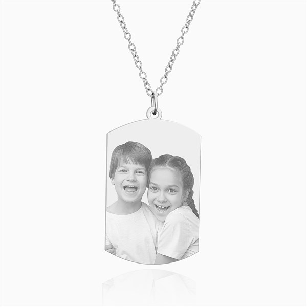 Personalized Dog Tag Necklace  - 36816D