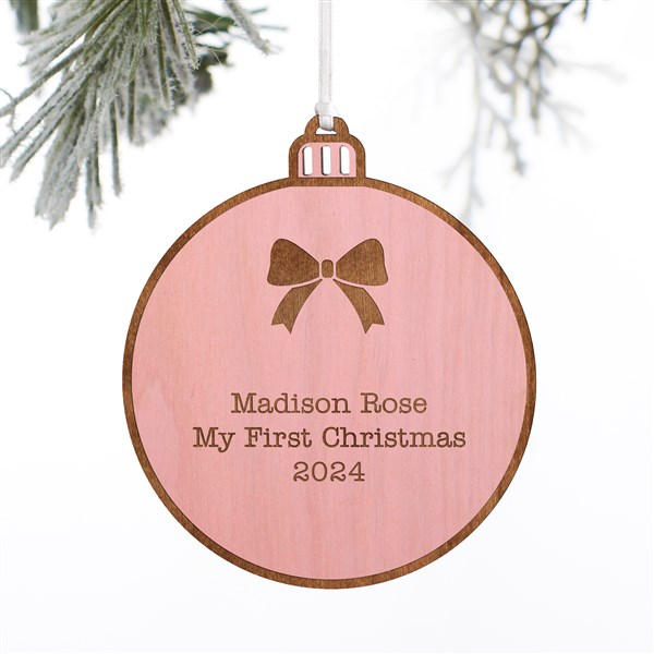 Choose Your Icon Personalized Wood Ornament  - 37204