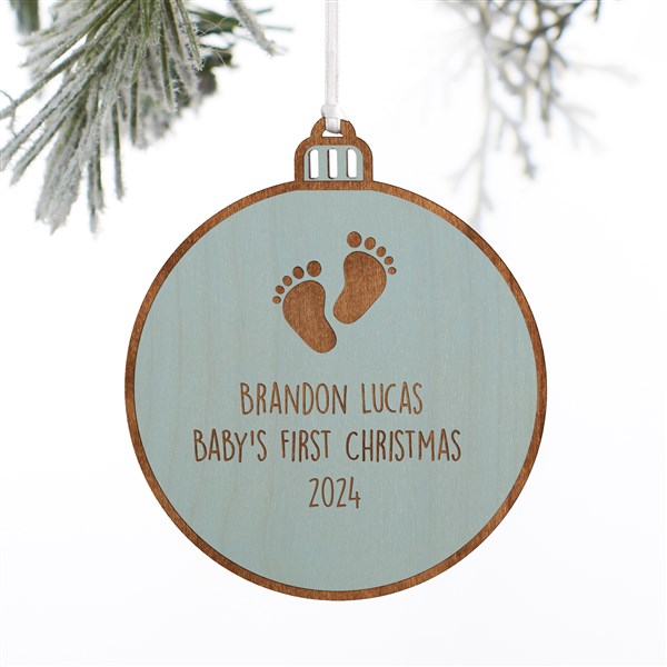 Choose Your Icon Personalized Wood Ornament  - 37204