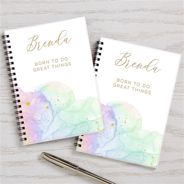 Birthstone Color Personalized Mini Journals- Set of 2  - 38881