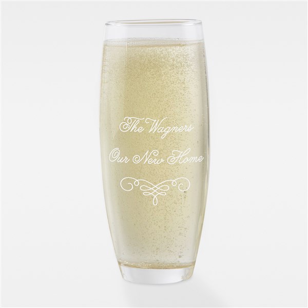 Engraved Housewarming Stemless Champagne Flute - 41914