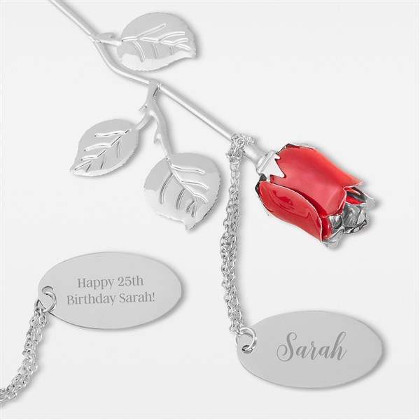 Engraved Birthday Keepsake Rose - 42052