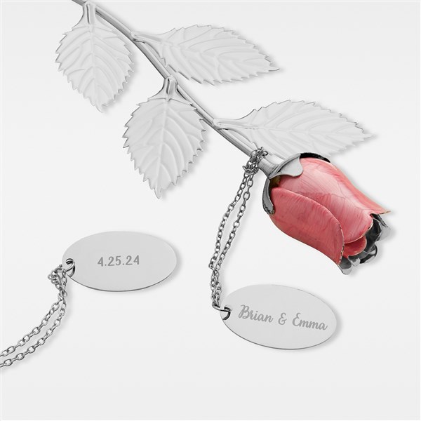 Engraved Wedding Keepsake Rose - 42058