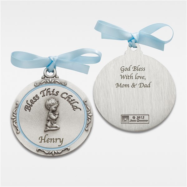 Personalized Religious Crib Medallion - 42185