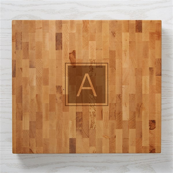 Engraved Butcher Block Cutting Board for Her - 42395