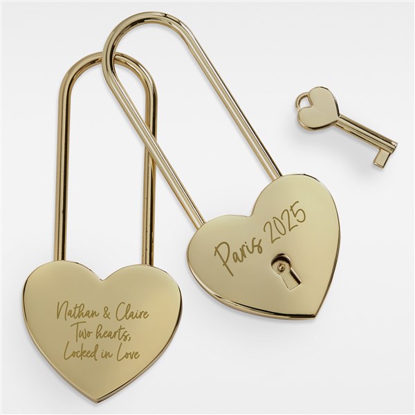 Engraved Love Lock for Her - 42454