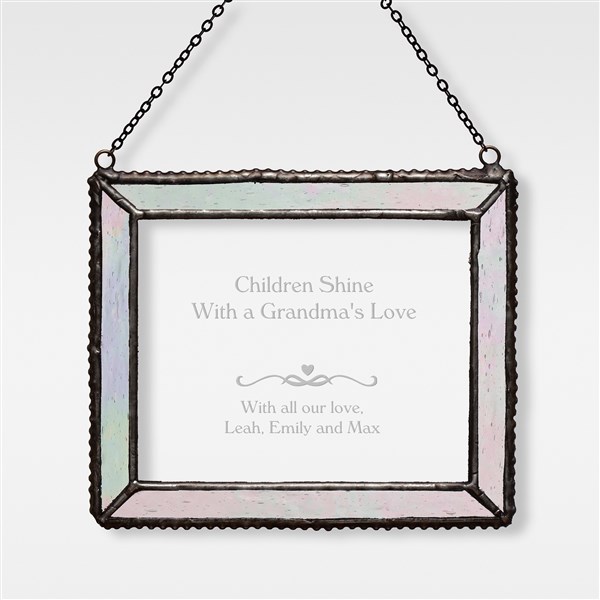 Engraved Suncatcher Message for Grandma - 42593