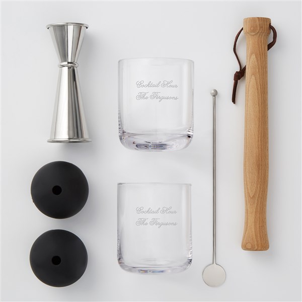 Engraved Housewarming 7-Piece Muddled Cocktail Set  - 42713