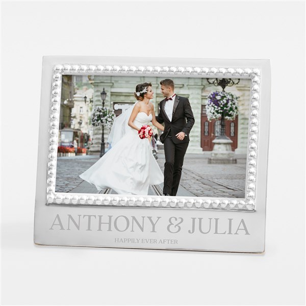 Engraved Mariposa Wedding Statement Frame - 42732