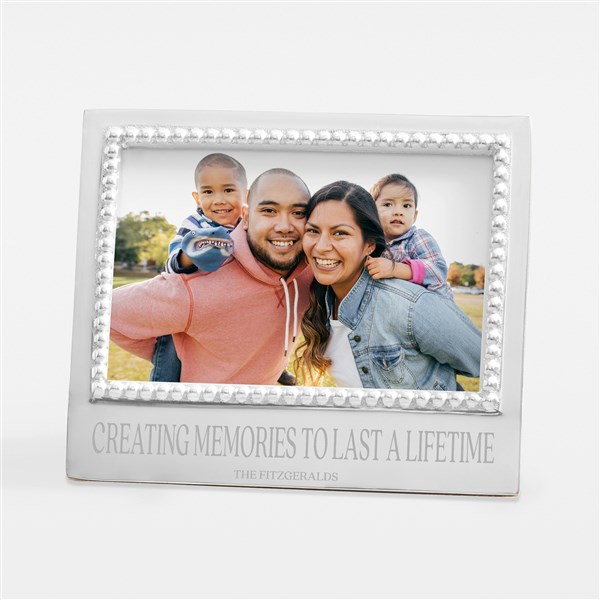 Engraved Mariposa Family Statement Frame - 42733