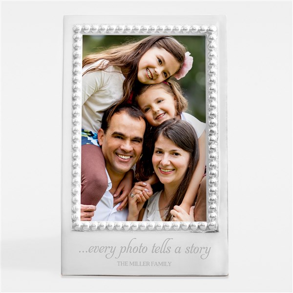 Engraved Mariposa Family Statement Frame - 42733