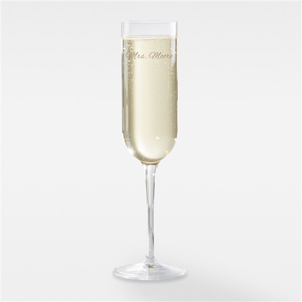 Luigi Bormioli Personalized Wedding Champagne Flute - 42841