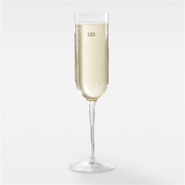 Luigi Bormioli® Engraved Champagne Flute For Professionals  - 42844