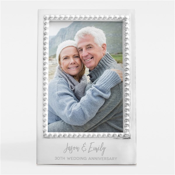 Engraved Mariposa Anniversary Message Statement Frame  - 42876