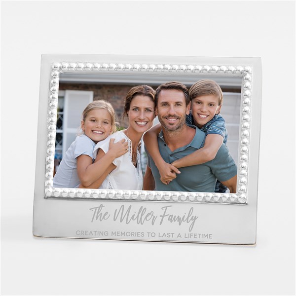 Mariposa Engraved Family Message Statement Picture Frame  - 42880