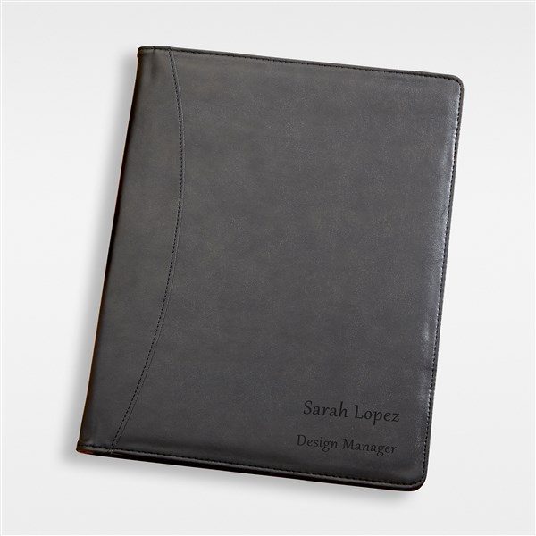 Engraved Full Pad Portfolio For Her - 43260