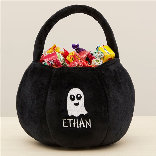 Halloween Characters Personalized Halloween Pumpkin Treat Bags - 43324