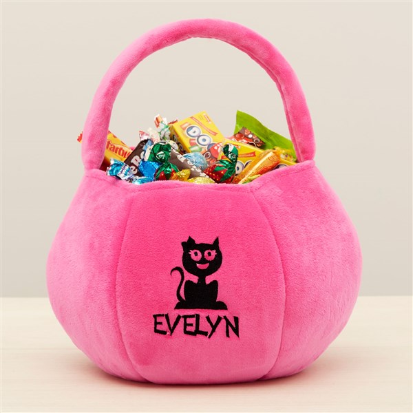 Halloween Characters Personalized Halloween Pumpkin Treat Bags - 43324