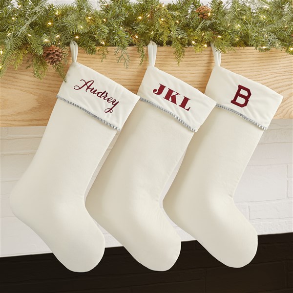 Classic Christmas Personalized Christmas Stockings - 43821