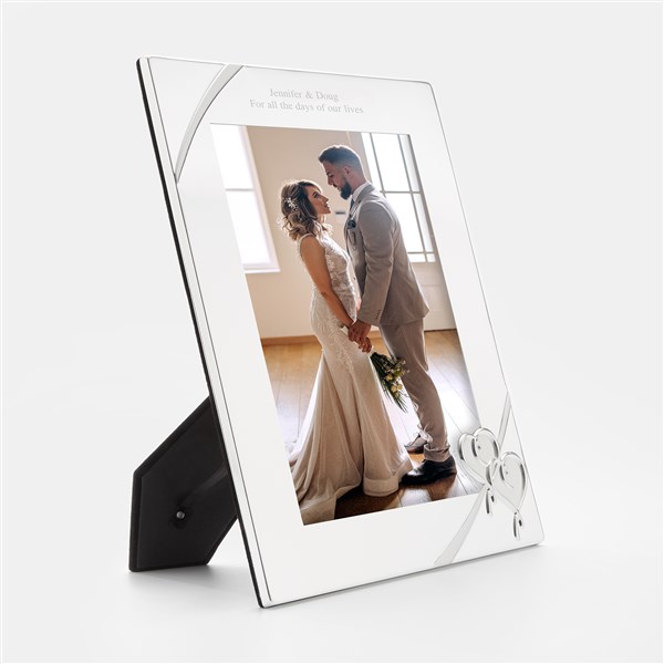 Engraved Lenox &quot;True Love&quot; 8x10 Picture Frame - 43906