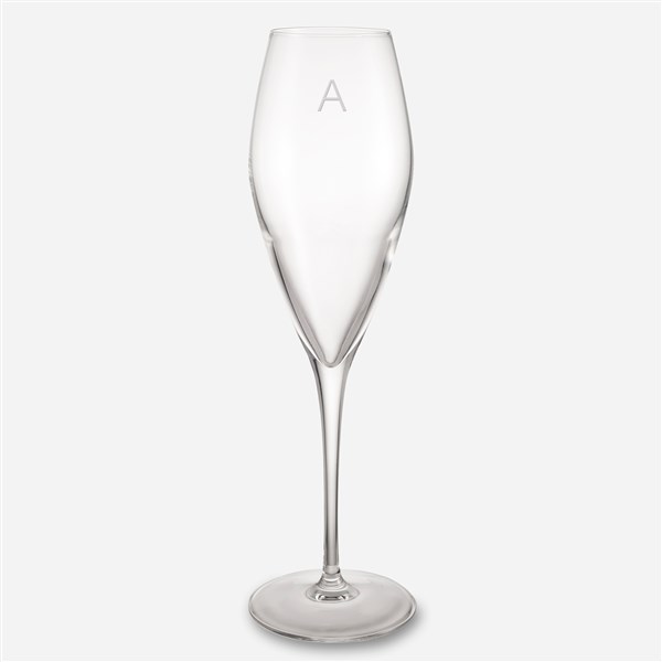 Engraved Luigi Bormioli Monogram Atelier Champagne Flute - 44269