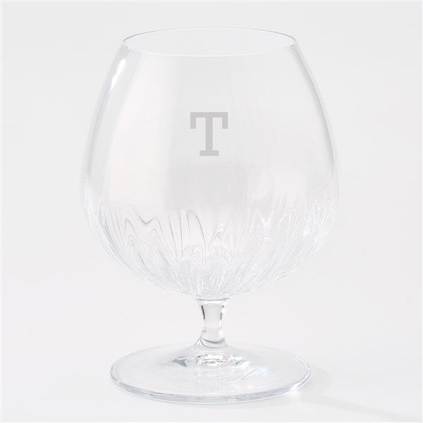 Luigi Bormioli Engraved Monogram Mixology Cognac Glass - 44333