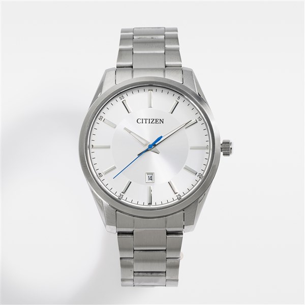 Engraved Citizen Milestone Stainless Steel Quartz Watch    - 44992