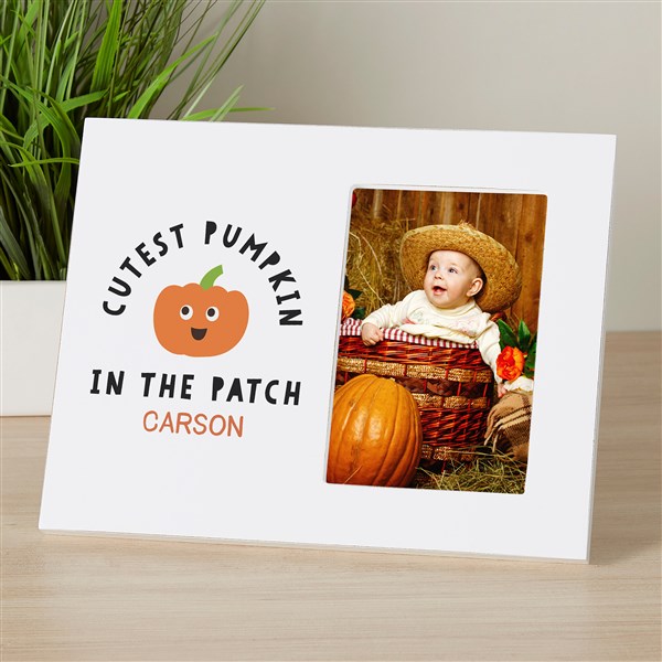 Coolest Pumpkin In The Patch Personalized Picture Frame  - 45783