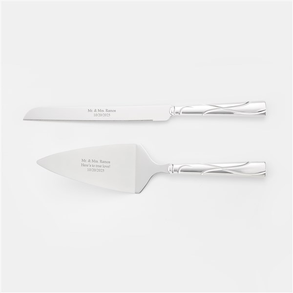 Engraved Lenox Adorn Cake Server Set   - 45990