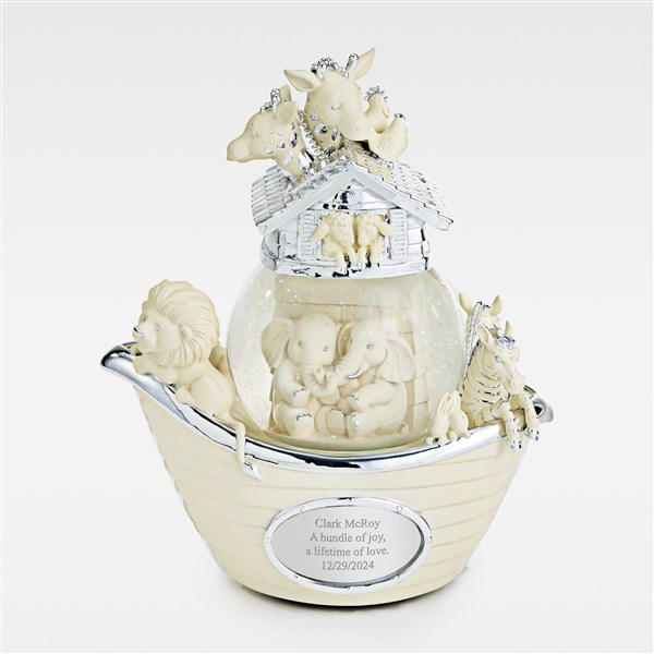 Engraved Noah's Ark Water Globe - 46041