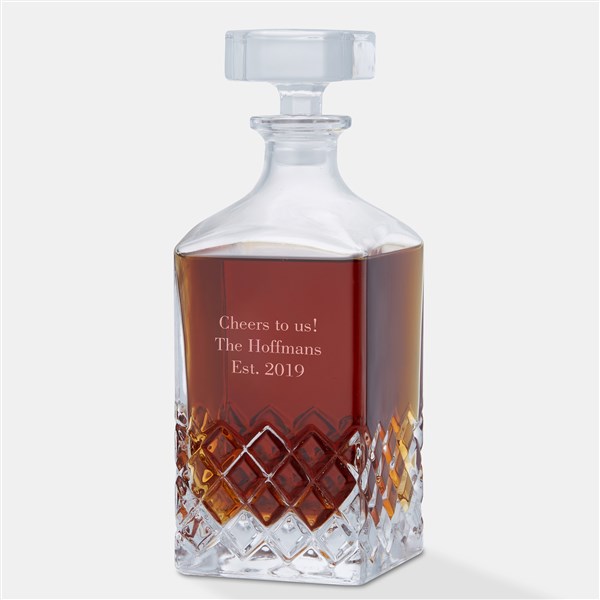 Engraved Godinger Hatch Decanter - 46139